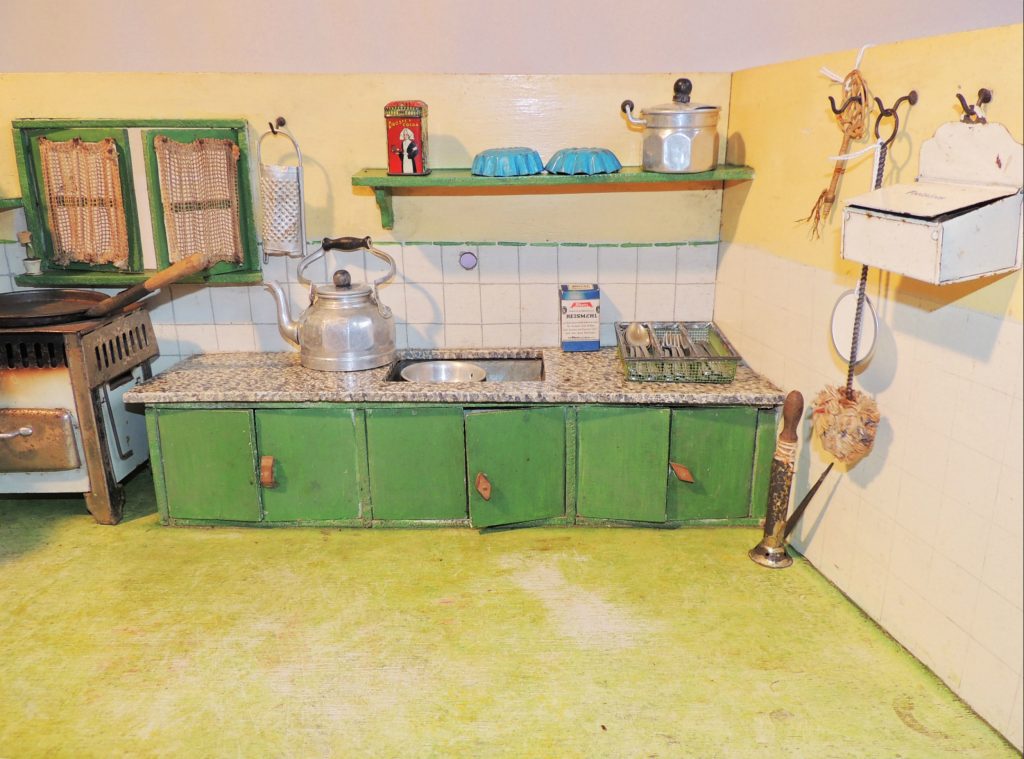 Doll Diorama: MR-2012-026-001 Made in the 1940s belonging to Tineke Rijzinga of Webster’s Corners.