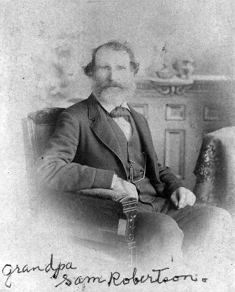 Samuel Robertson in about 1853.